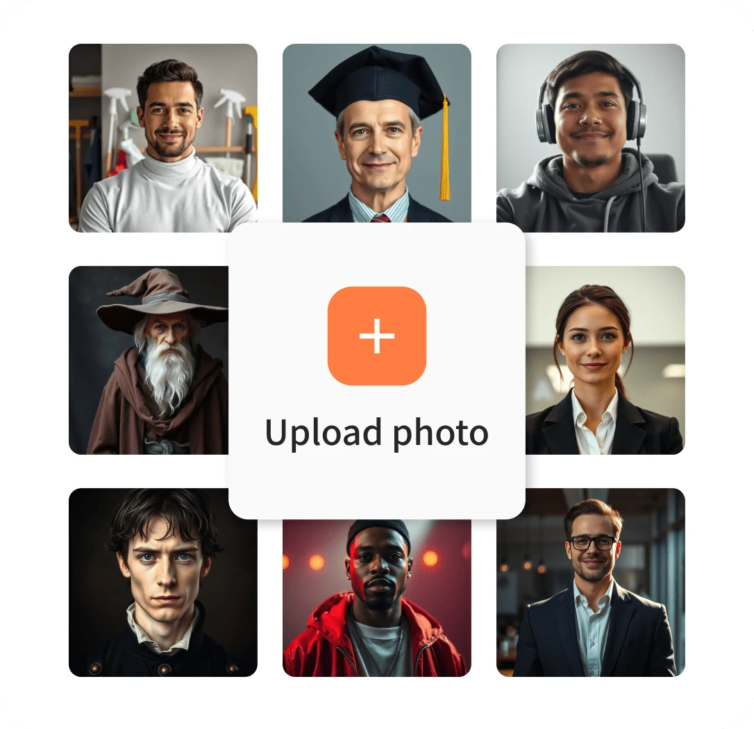 Pick an avatar or choose your own photo.