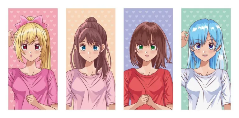 four girls