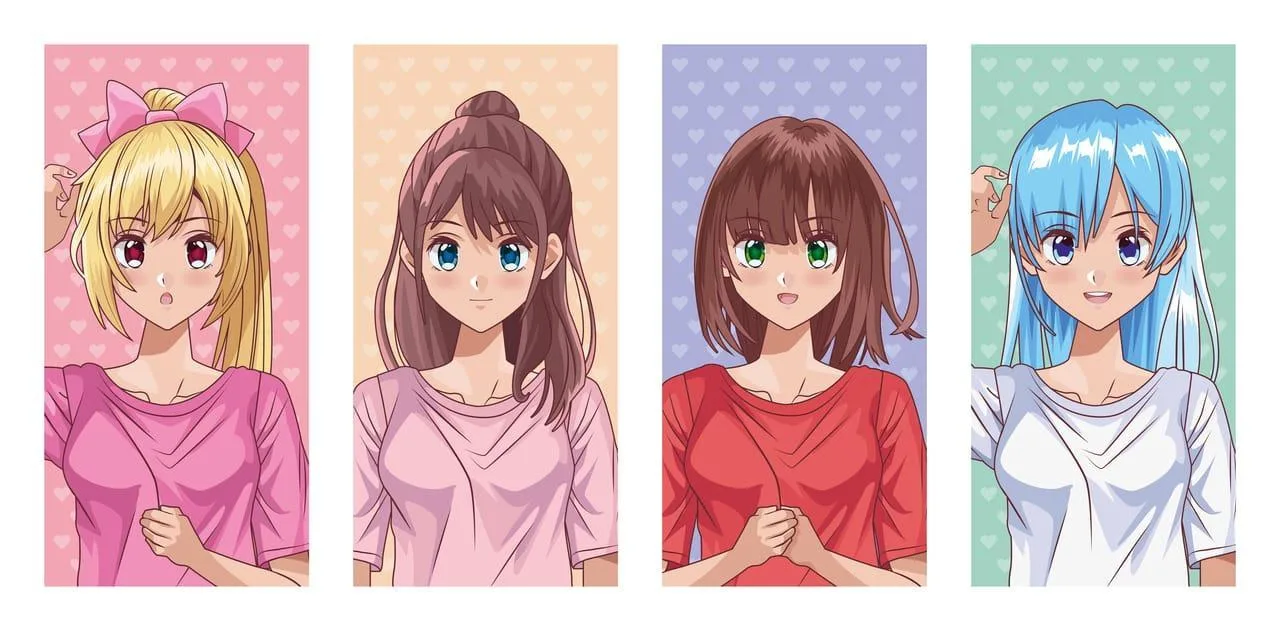 four girls