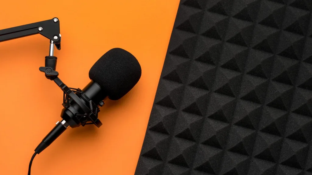 microphone-acoustic-isolation-foam 