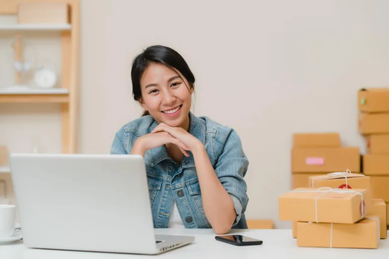 business-woman-feeling-happy-smiling-looking-camera-while-working-her-office-home