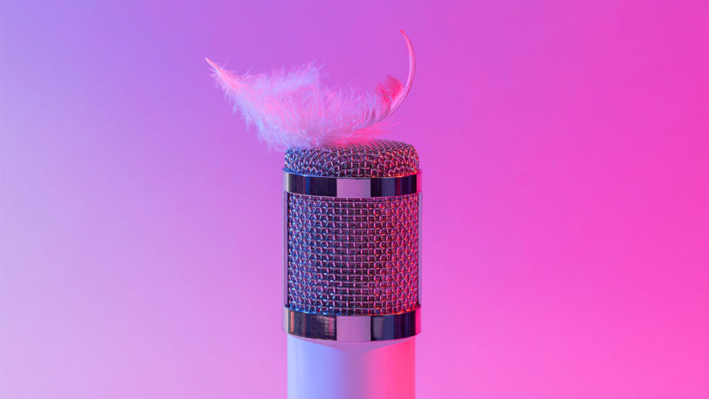 an ASMR microphone