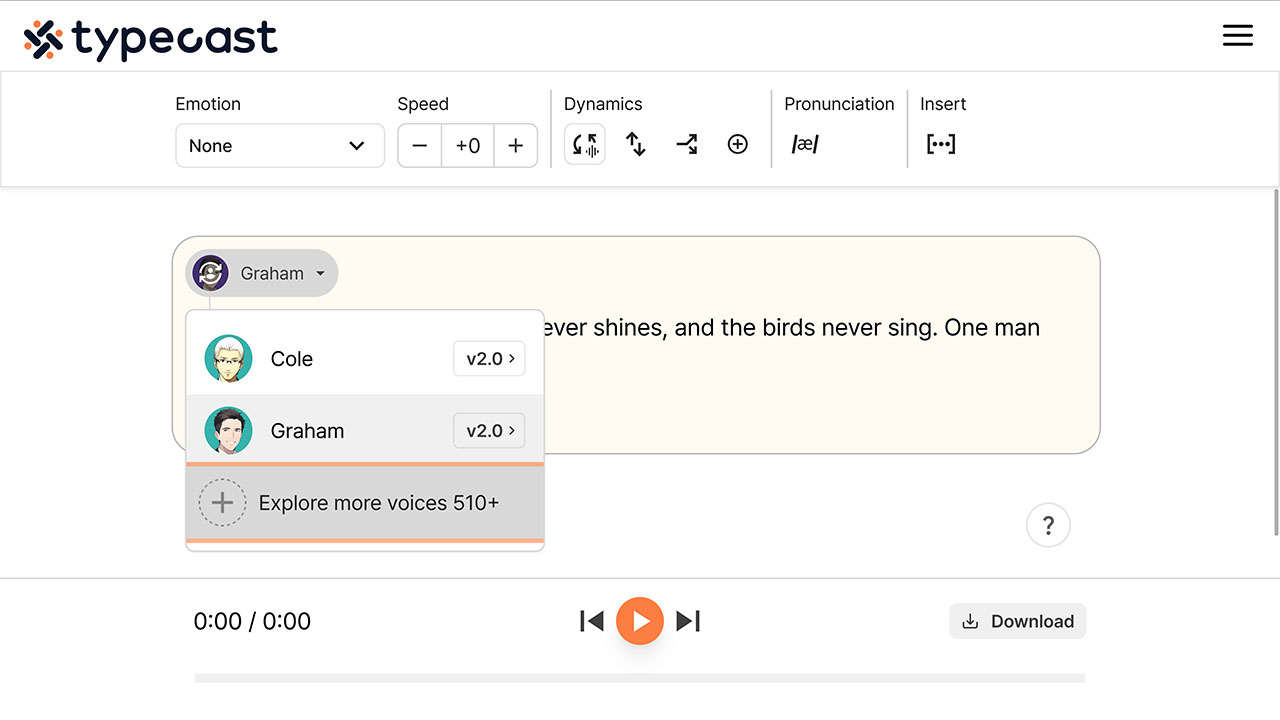 How to Get a Deep Voice for Text to Speech | Typecast