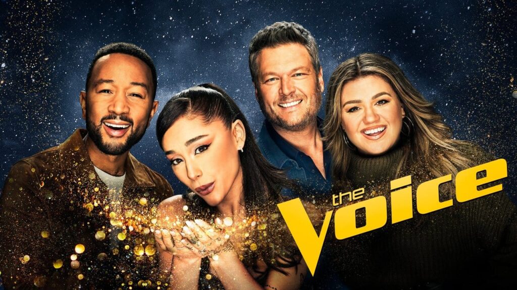 promotional image of the voice