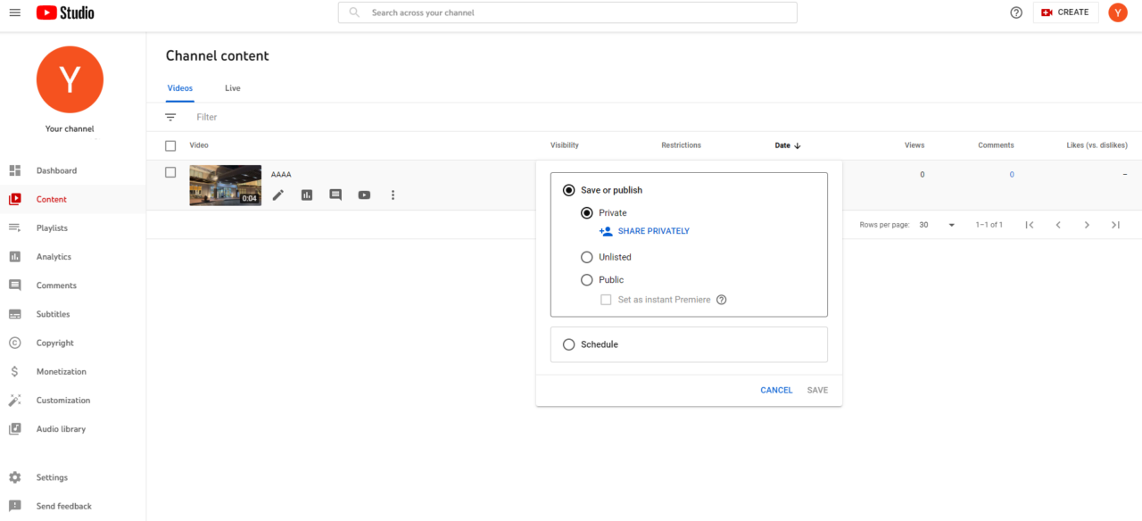 How to Upload Video to YouTube Typecast