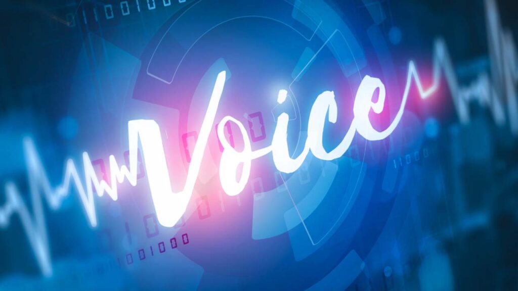 voice text illustration