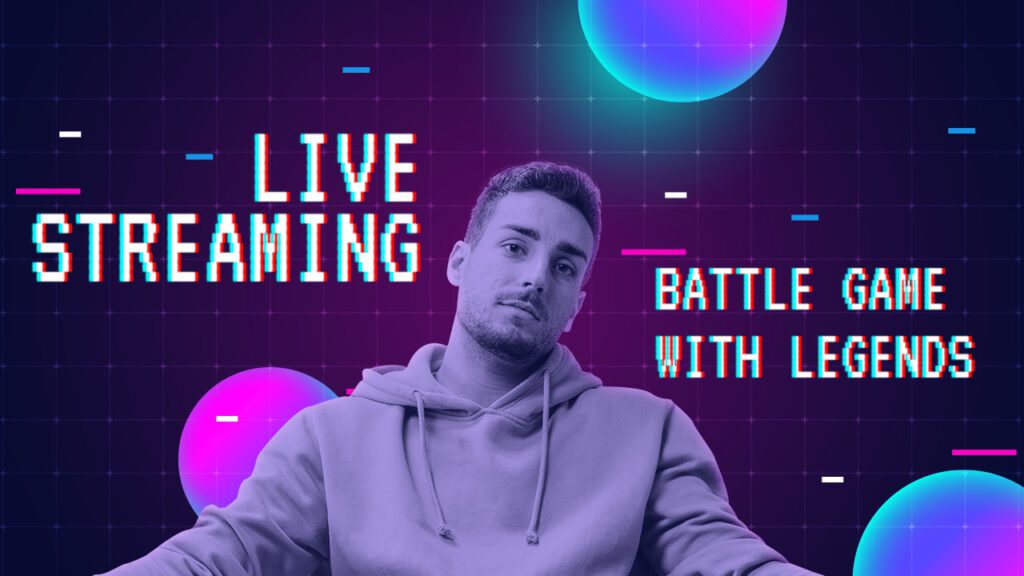 live streaming banner