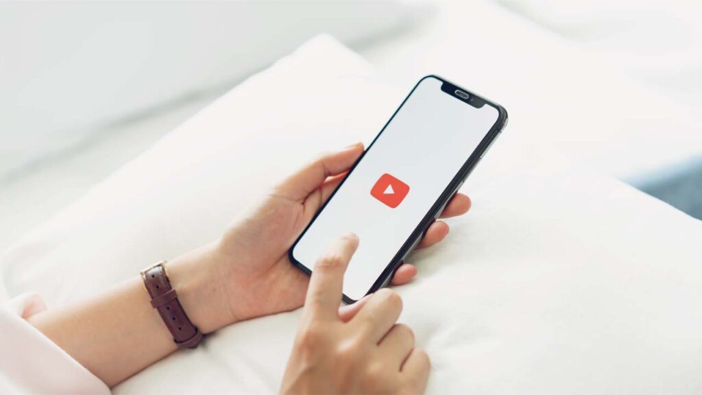 youtube app on mobile