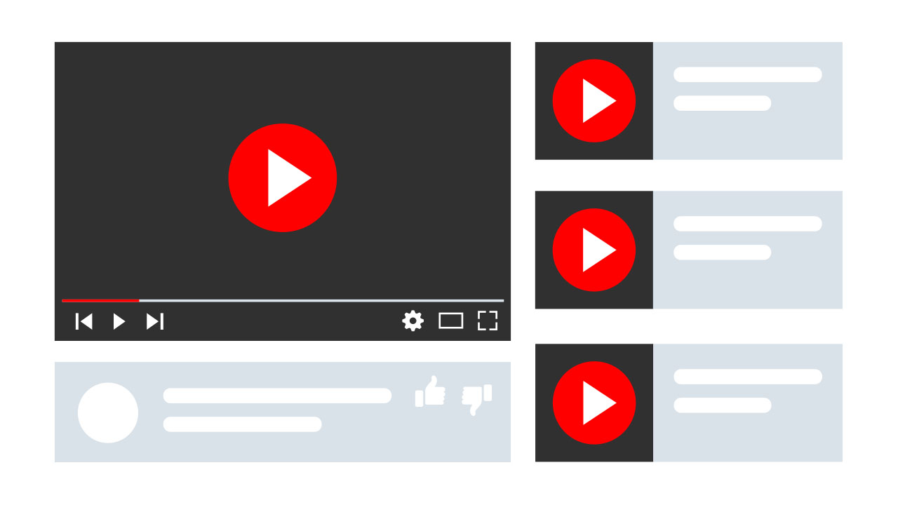 animated youtube video feed