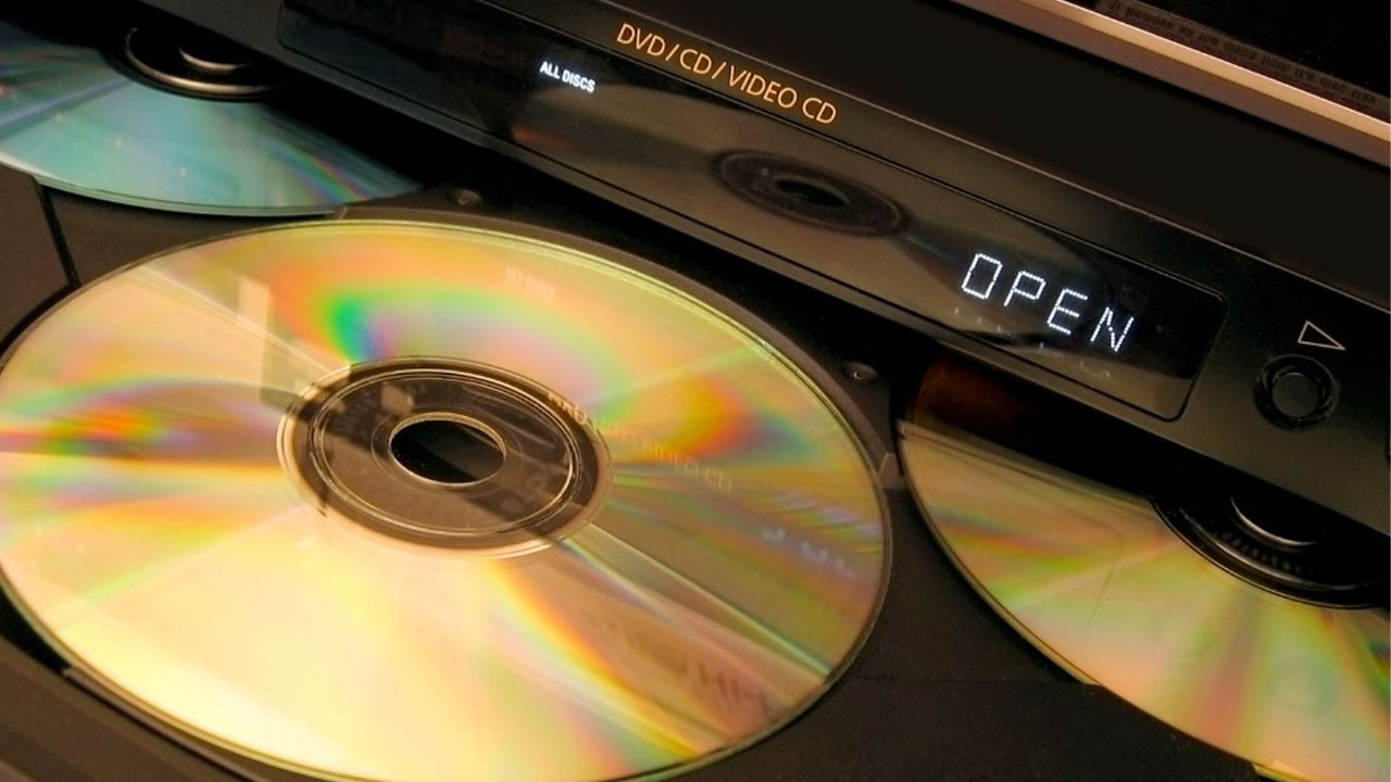 disks and a CD player