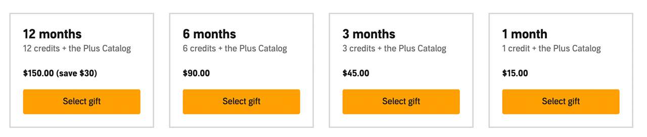 audible subscription plan