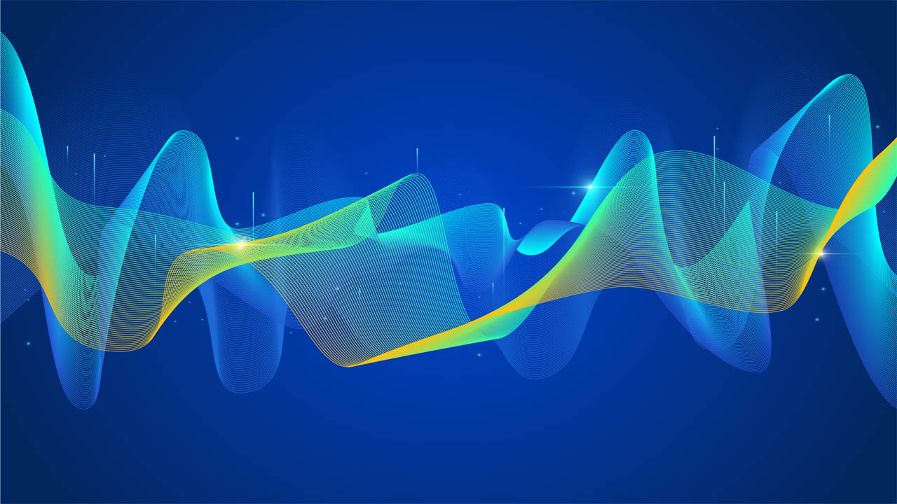 audio waveforms 
