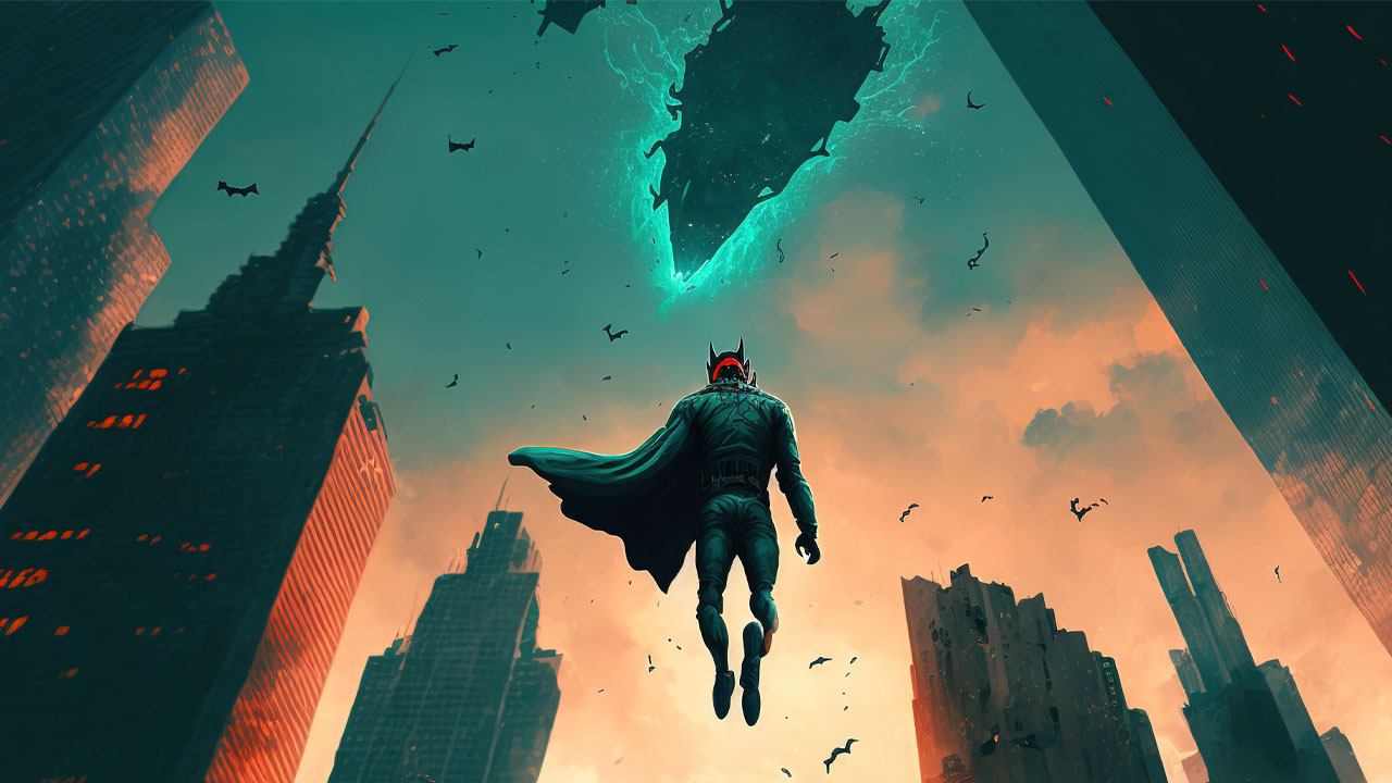 a superhero fan fiction cover image