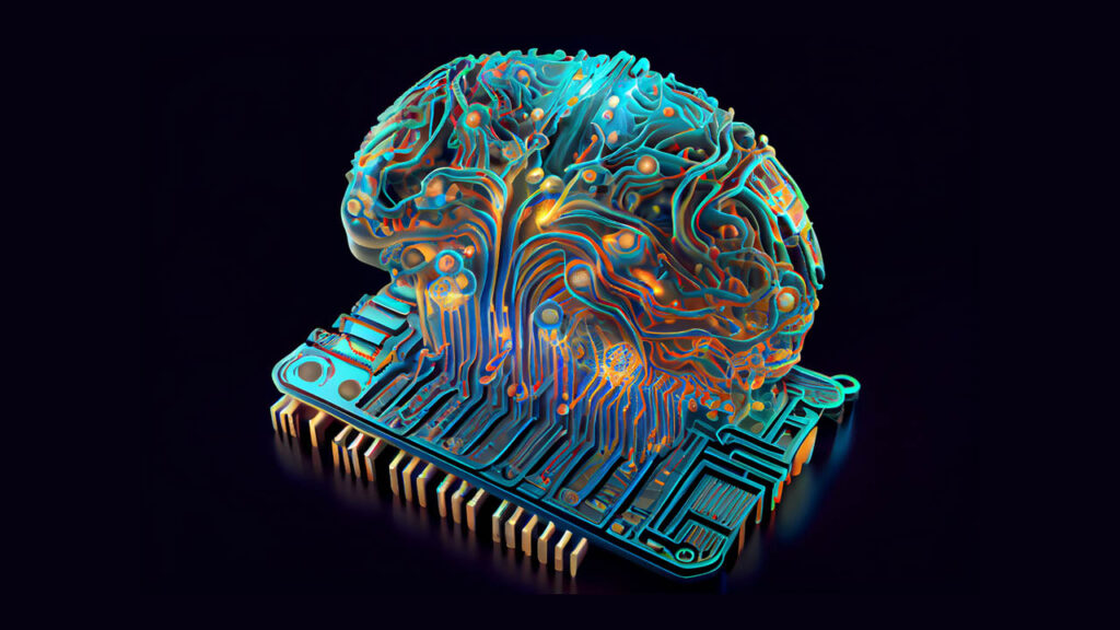 biological AI brain