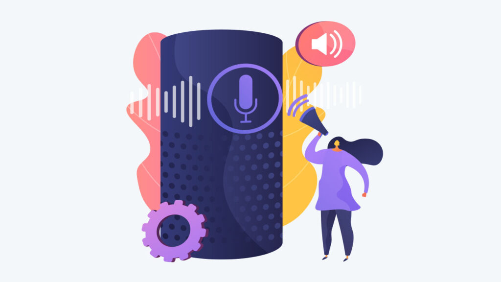 mic and speaker illustration