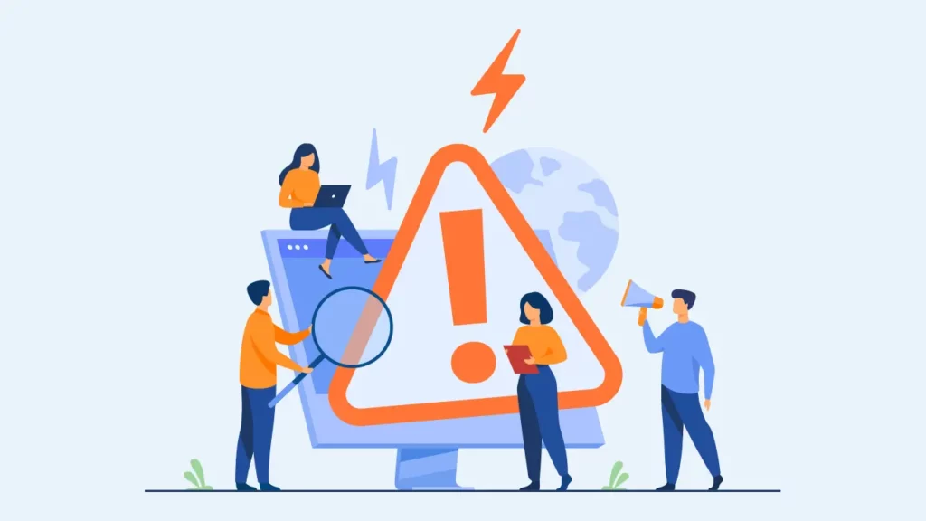 a group of people troubleshooting a problem