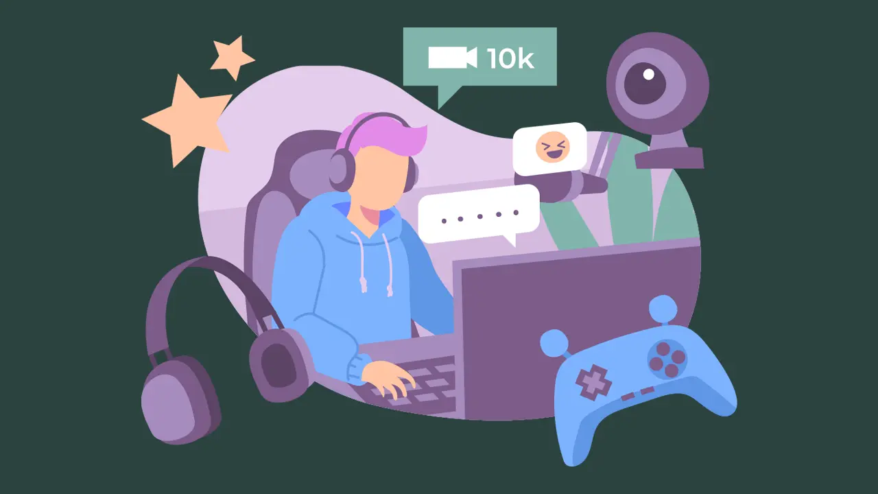 a video game streamer harnessing the power of AI TTS streaming tools