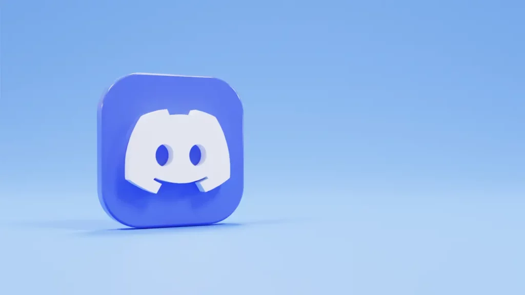 3D discord logo