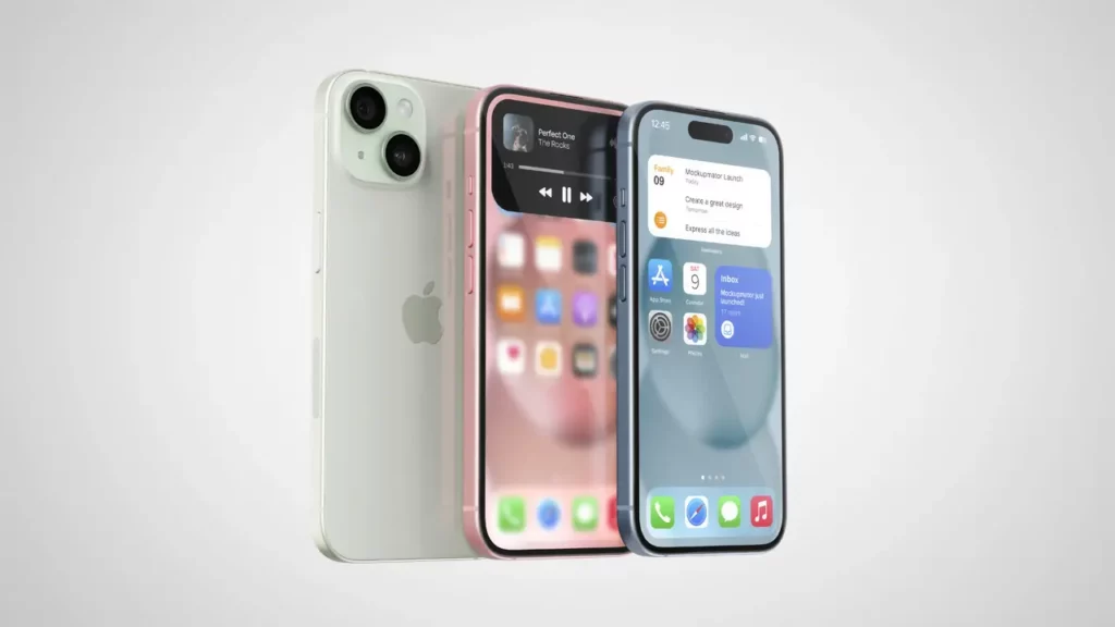 three iphones