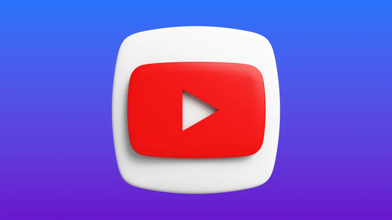 YouTube logo.