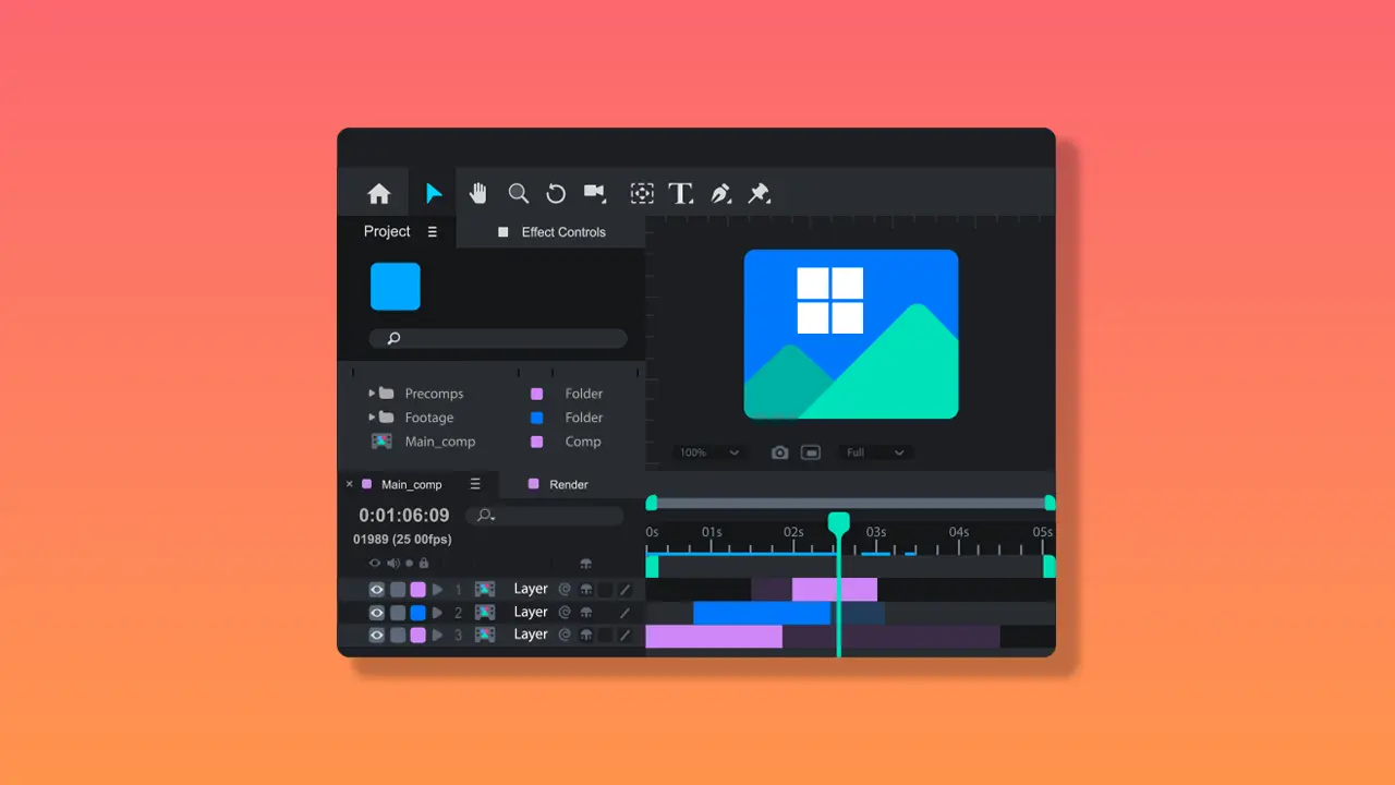 A Windows video editor.