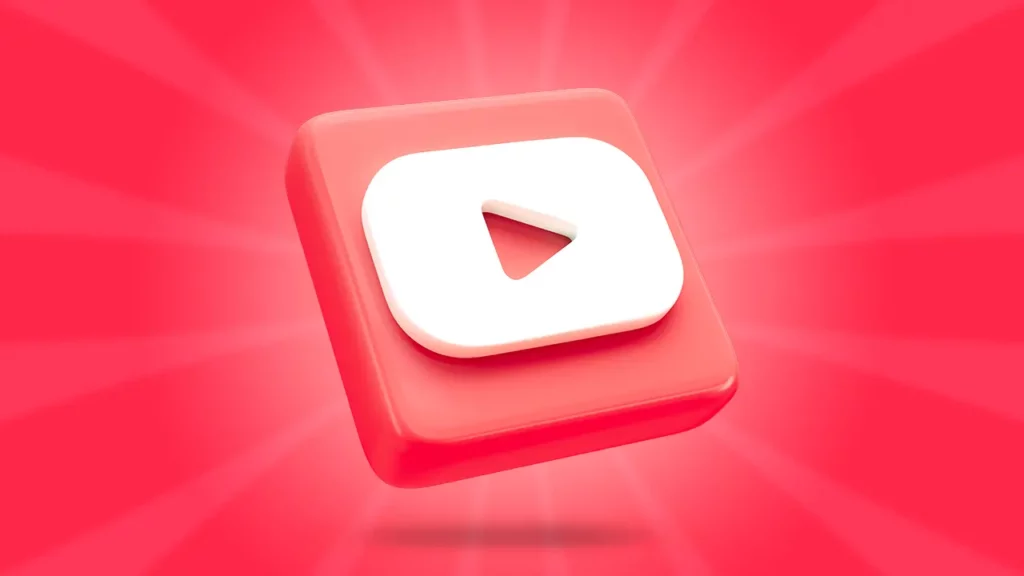 The YouTube logo.