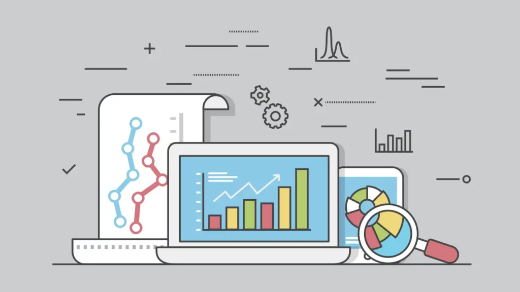 Different data and statistics.