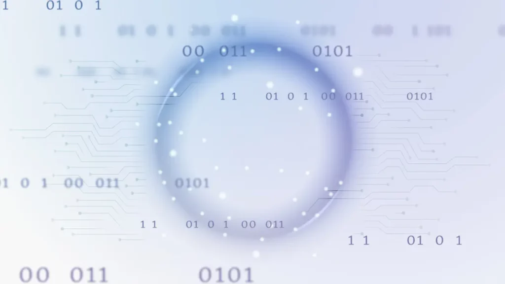 A bunch of different strings of ones and zeros.