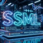 Speech synthesis markup language.