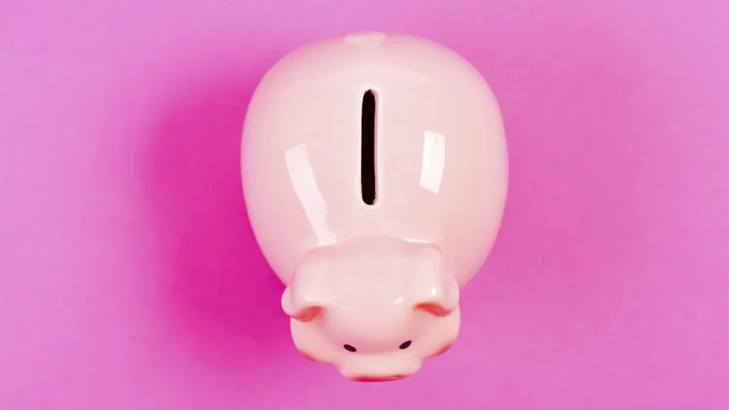 A piggybank.