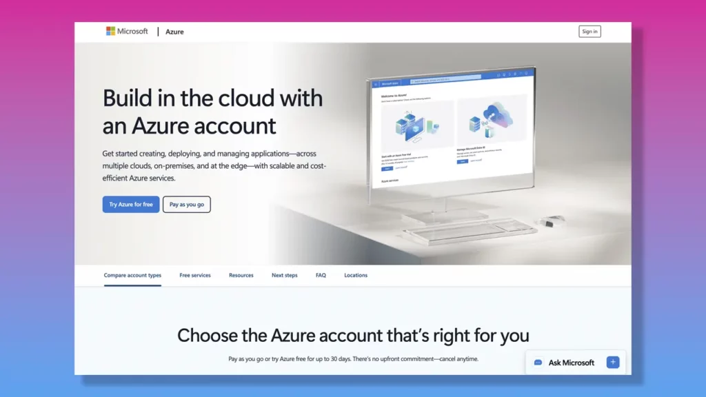 Azure TTS page.