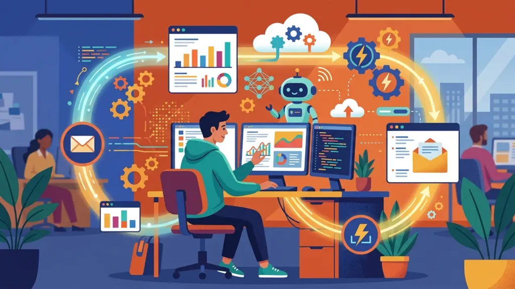 AI workflow automation and its role in daily work.