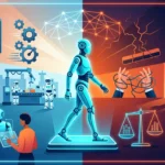 The advantages and disadvantages of AI.