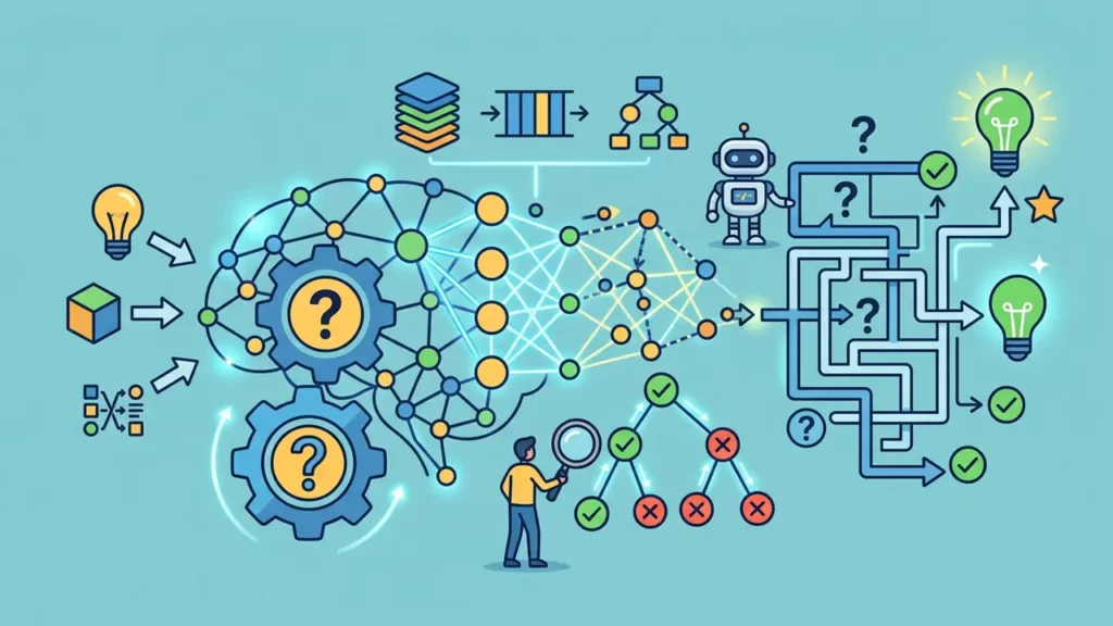 A diagram of AI problem solving techniques.