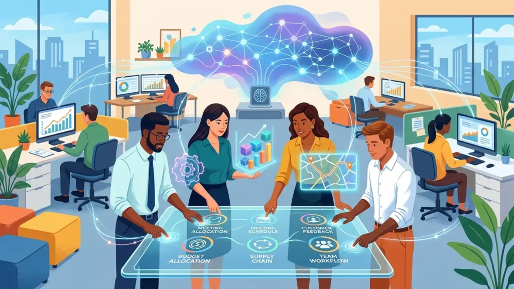 AI being applied to everyday workplace decisions.