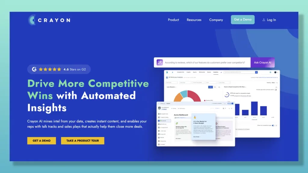 Crayon home page.