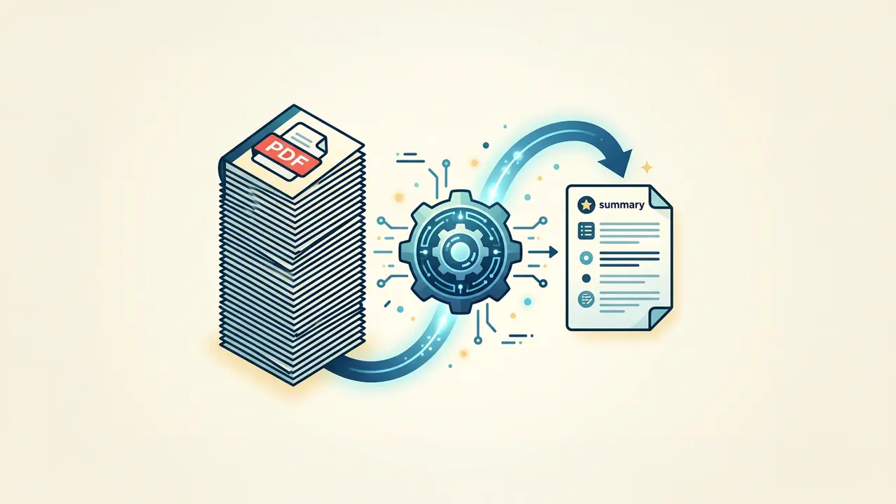AI PDF summerizer.