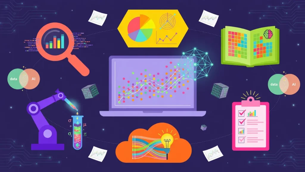 AI research tools being used for data-driven insights.