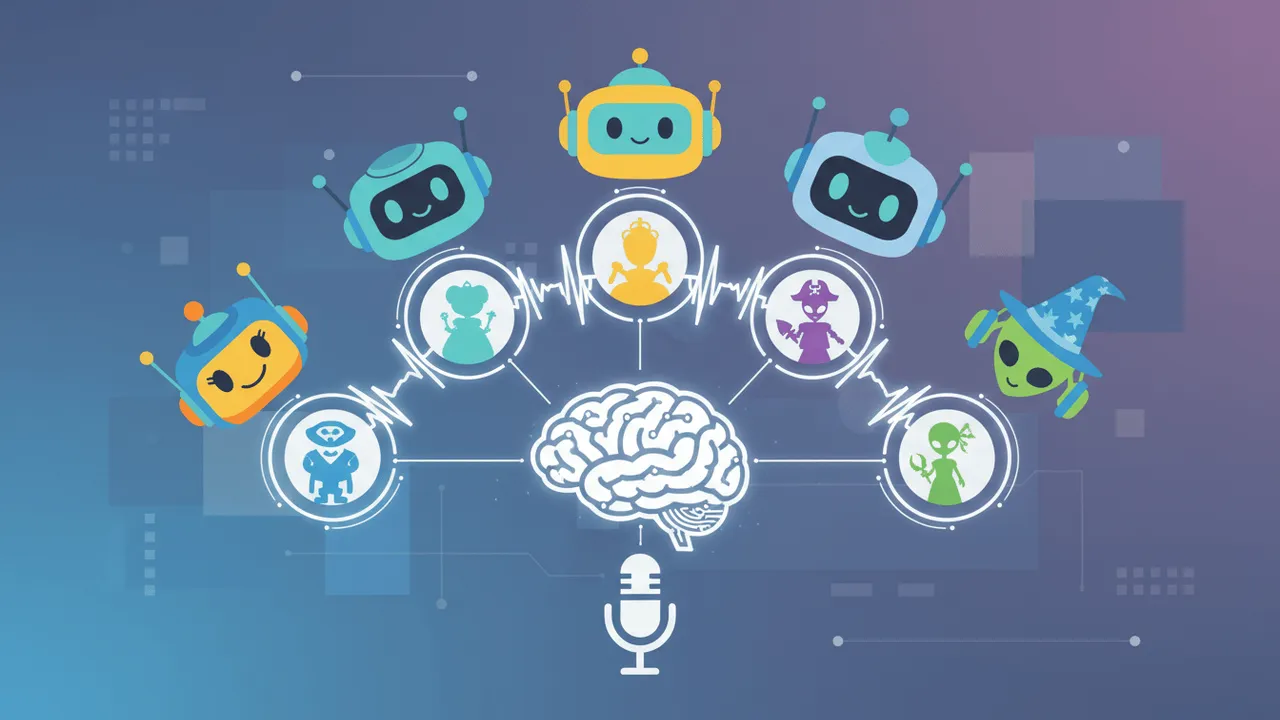 Top 5 Cartoon AI Voice Generators for Animated Shorts