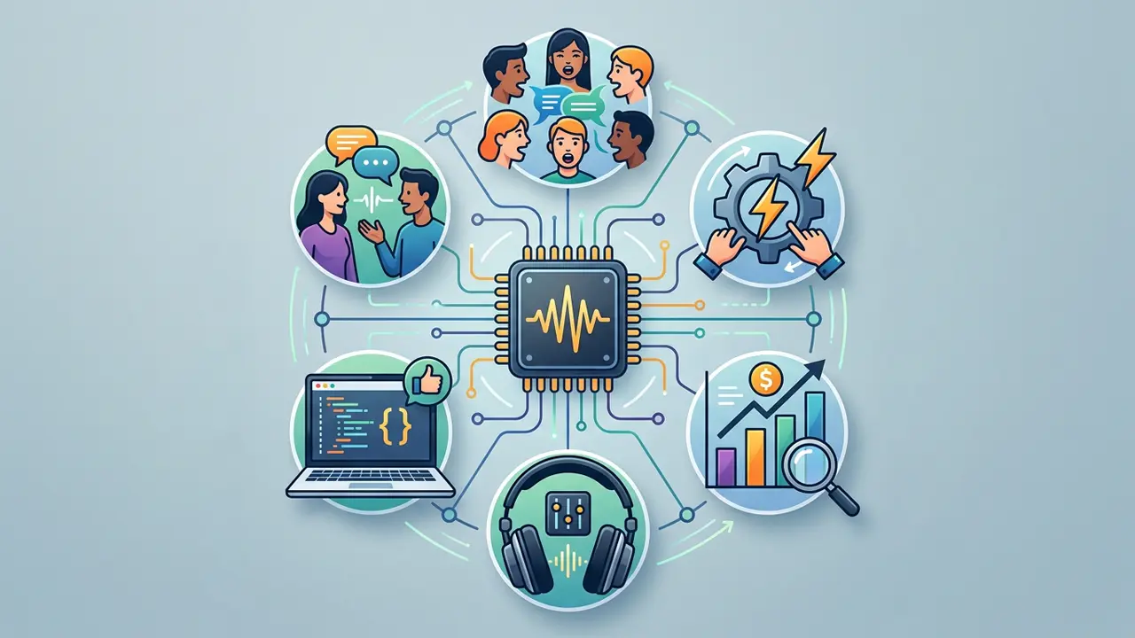 Different automated business tasks.