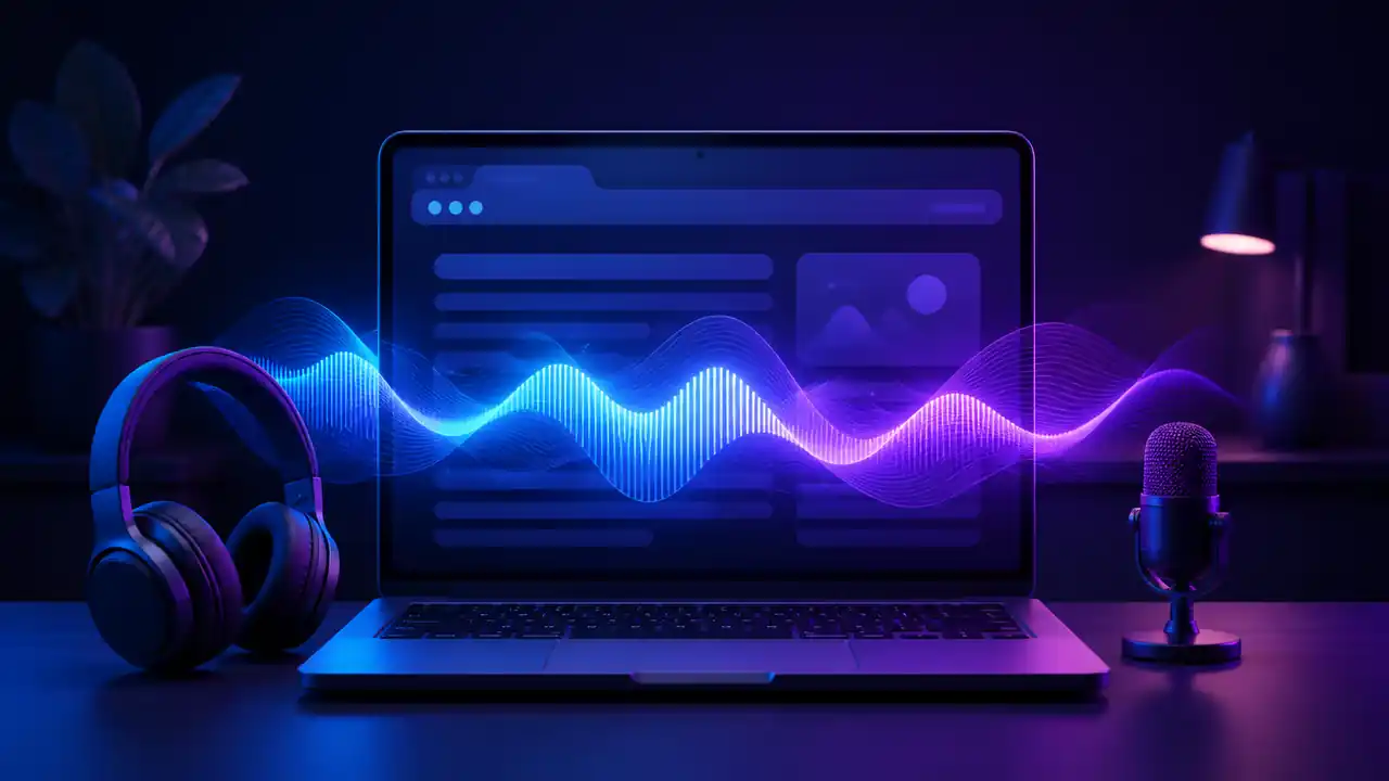 Chrome browser icon on a soft blue-to-purple gradient background.