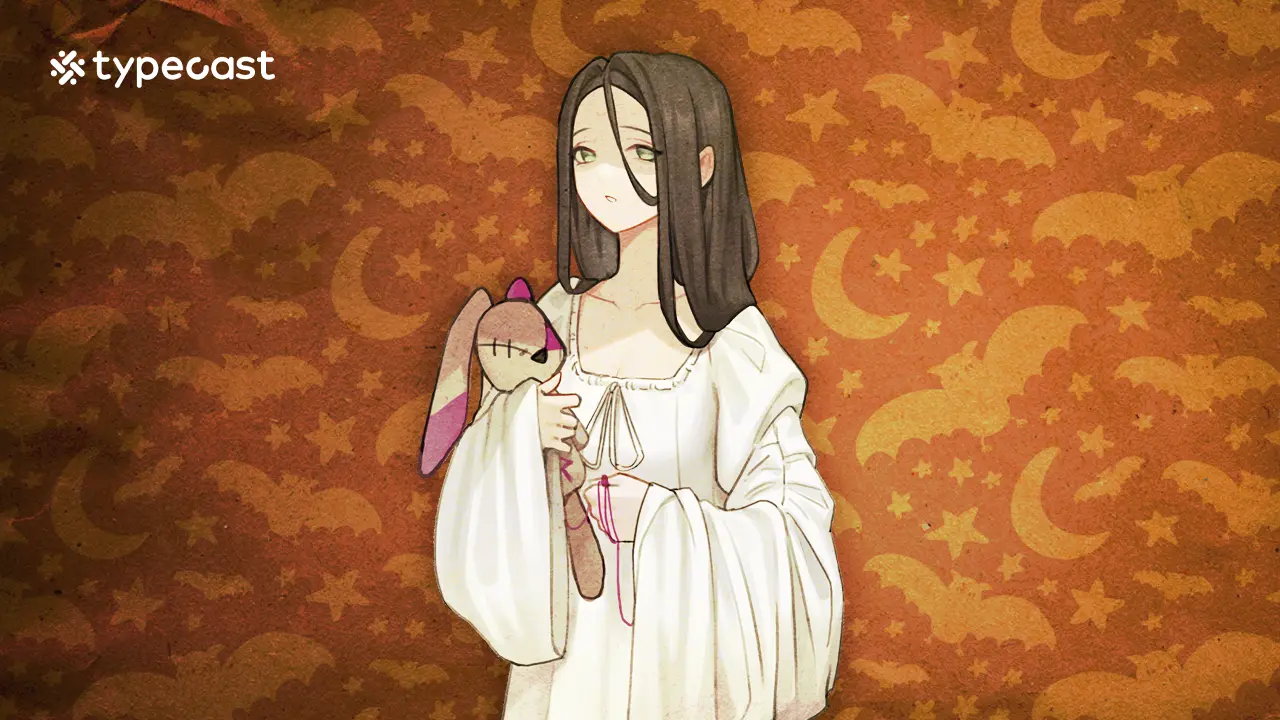 Annabelle the Ghost character art from the original Halloween voice article.