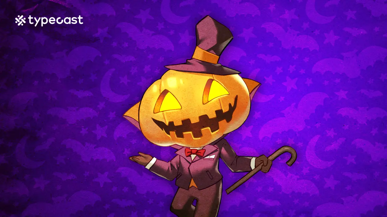 Jack-o’-Lantern character art from the original Halloween voice article.