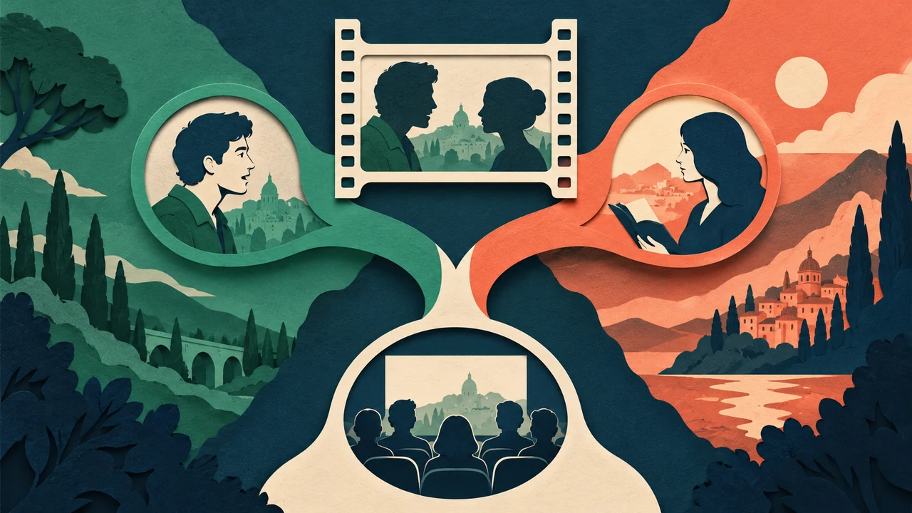 Where will viewers watch the video? Two visual paths connect on-screen dialogue and narration to their audience.