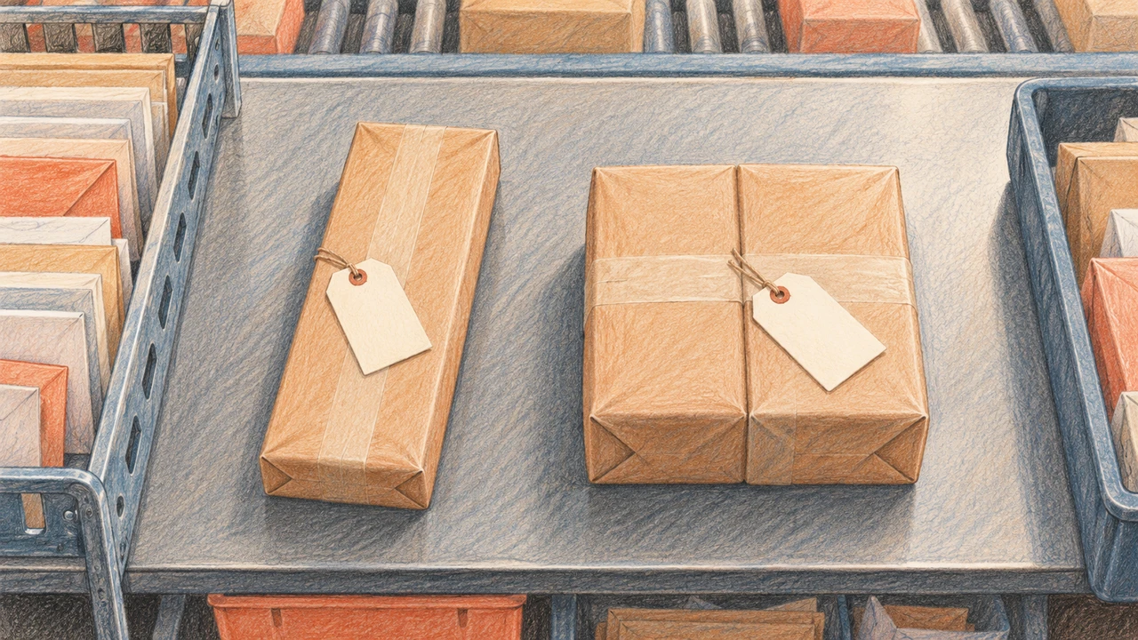 Common mono vs stereo voiceover mistakes — Single and paired parcels symbolize checking the intended channel delivery.